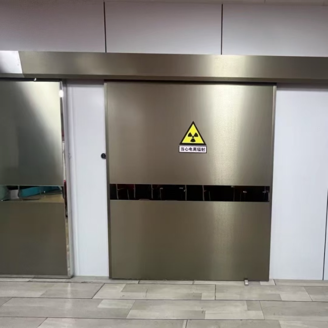 天门防辐射铅门安装技巧